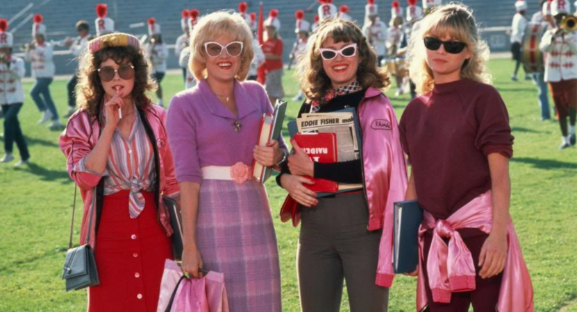 Still image from Grease 2.